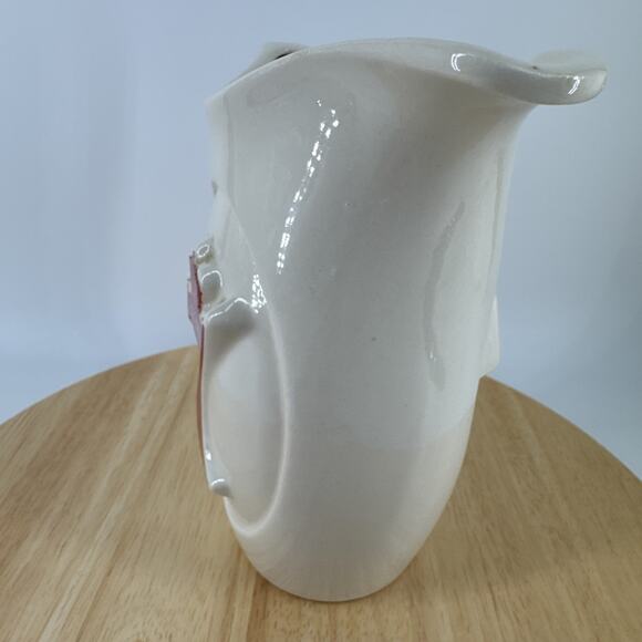 Seagrams 7 Crown Whiskey Ceramic Bar Pitcher 7" Tall VTG Barware Pub Bar - Picture 6 of 14